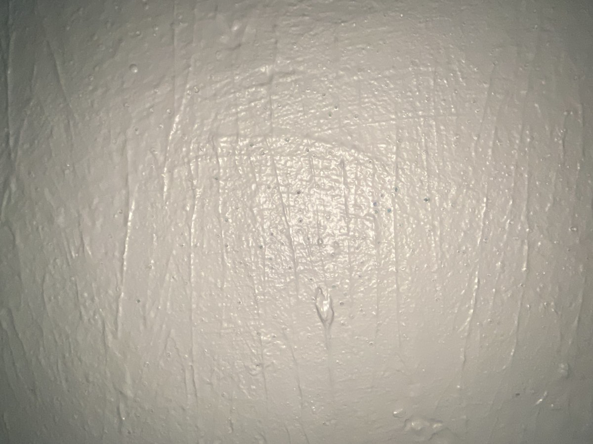 Pinholes in waterproofing, recorded on a fixing stage inspection in Marsden Park